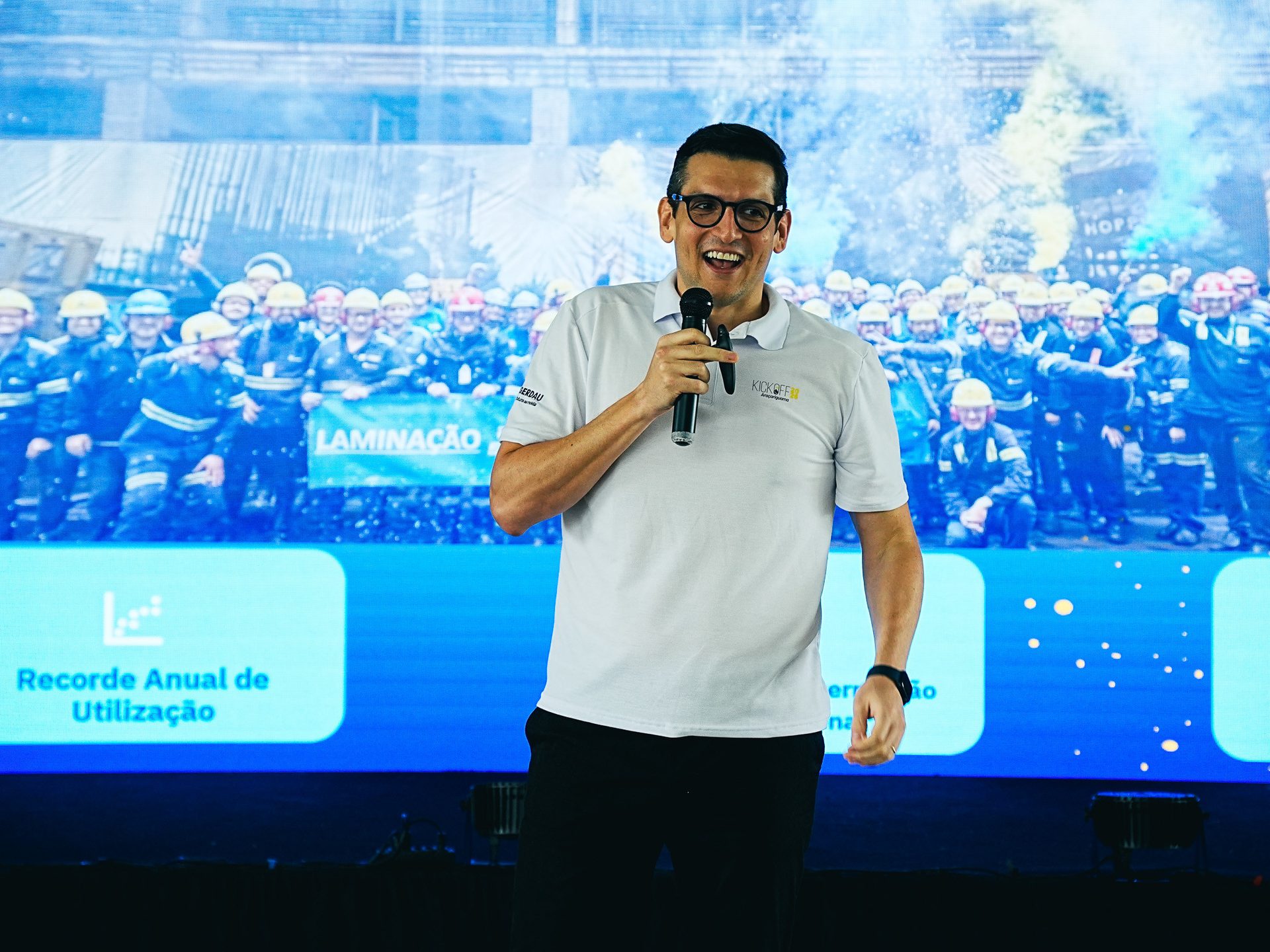 Kick-off Gerdau 2026 — fotografia por Jean Cravo